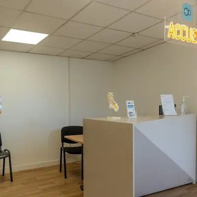 Accueil de la clinique d'Ostéobio