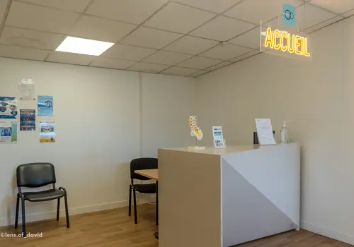 Accueil de la clinique d'Ostéobio