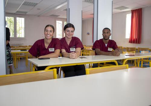 étudiants de l'école d'ostéopathie Ostéobio paris 