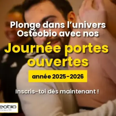 Ne Ratez Aucune Date des Journées Portes Ouvertes d&rsquo;Ostéobio !