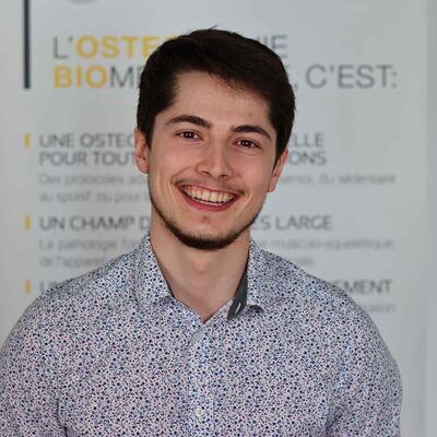 Rencontre avec Pierre, étudiant en quatrième année à Ostéobio
