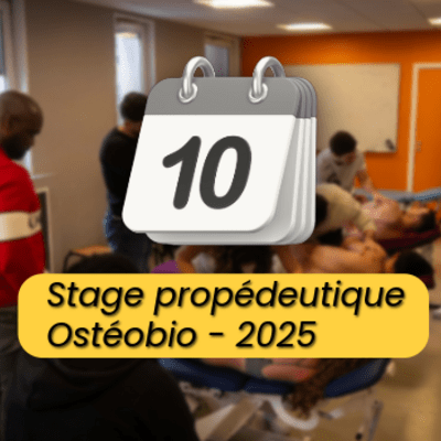 Stage propédeutique 2025 – Ostéobio